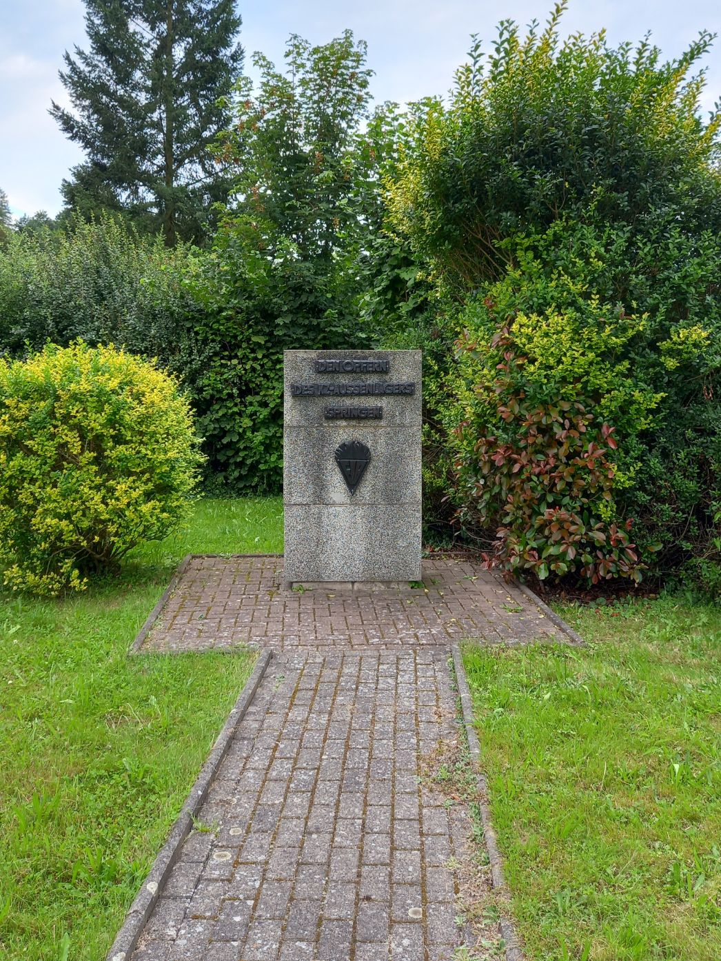 Gedenkstein in Frauensee, 2025. Foto: Stefan Lochner