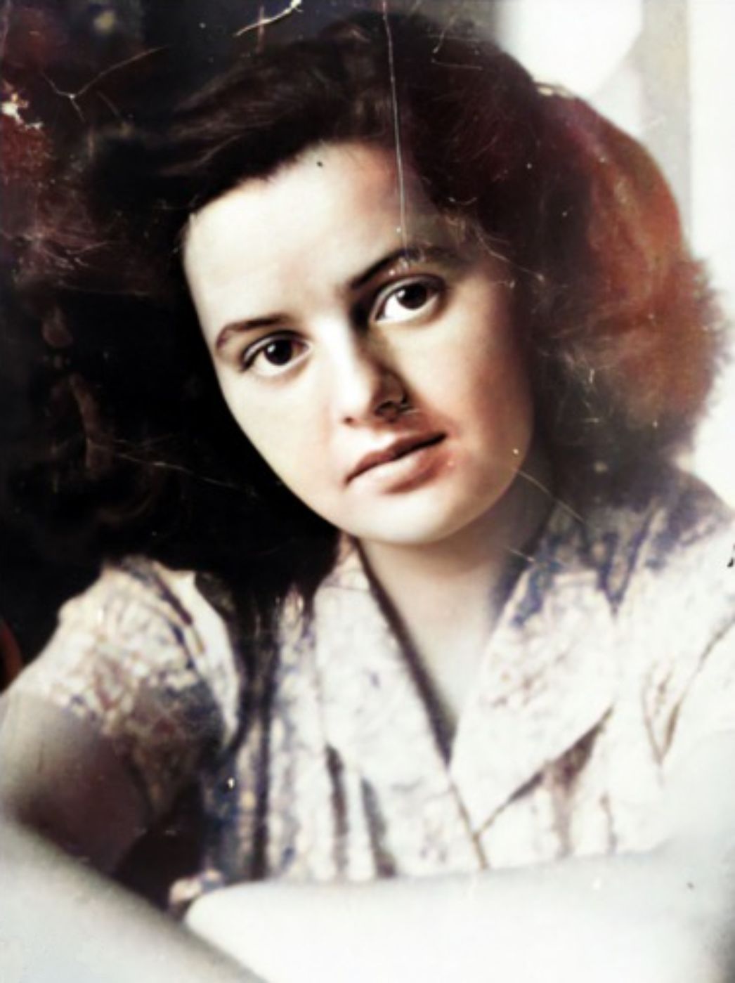 Judith Rosenberg mit 18 Jahren im DP-Lager Landsberg am Lech, 1946