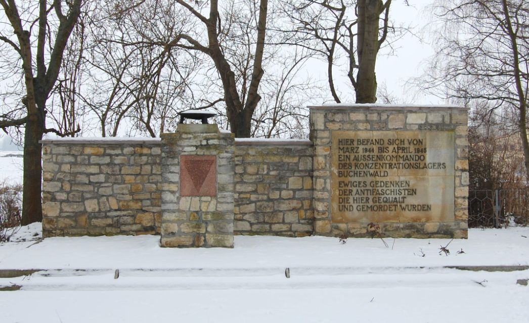 Das Mahnmal am ehemaligen Standort des Außenlagers Hadmersleben, 2010. Foto: Olaf Meister