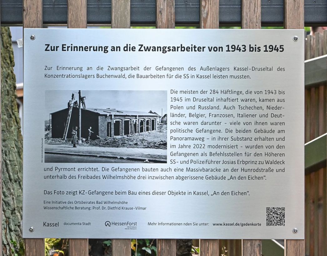 Gedenktafel am Panoramaweg, 2024