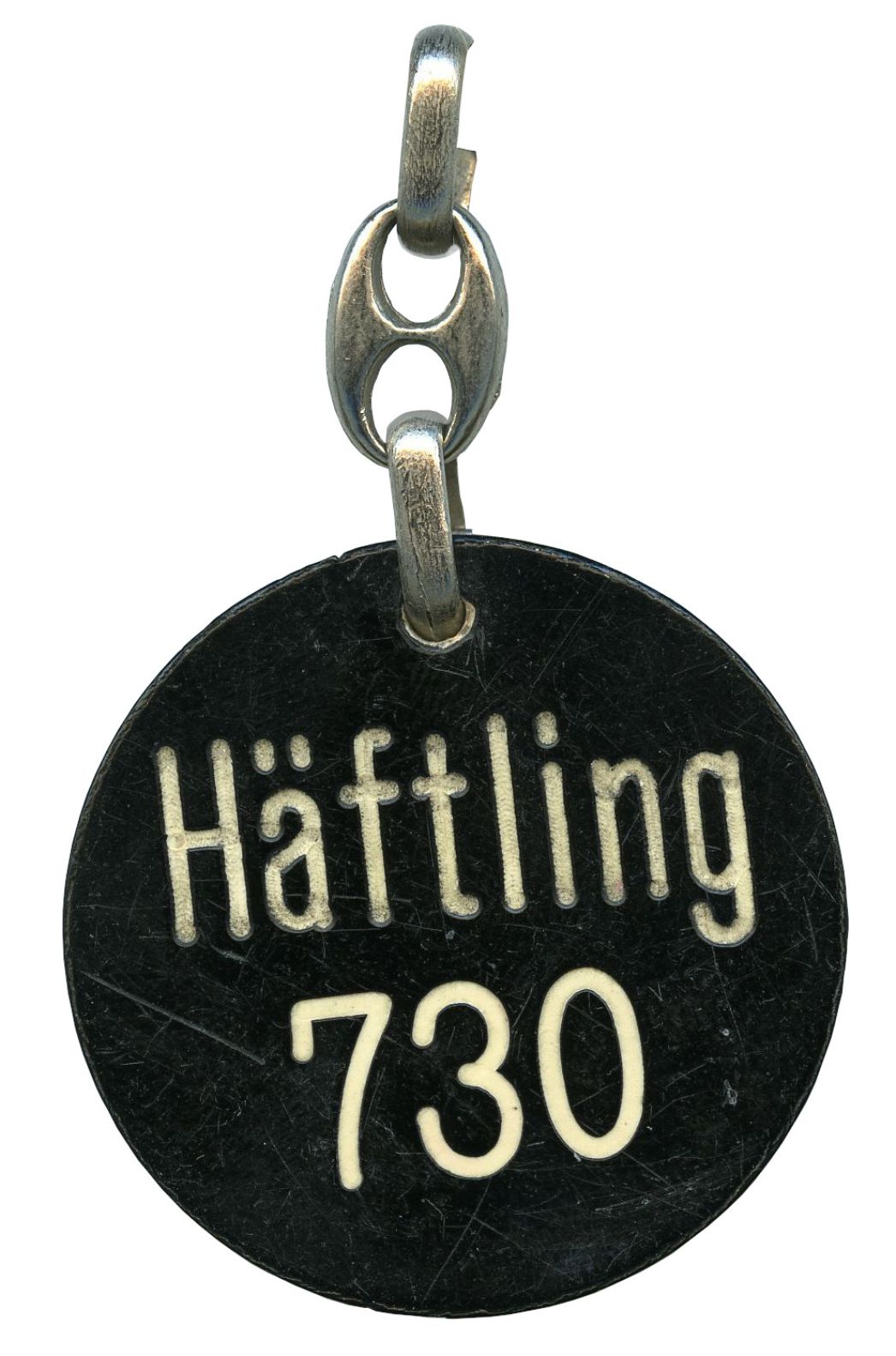 Häftlingsmarke von Margit Fürst aus Bratislava, 1944