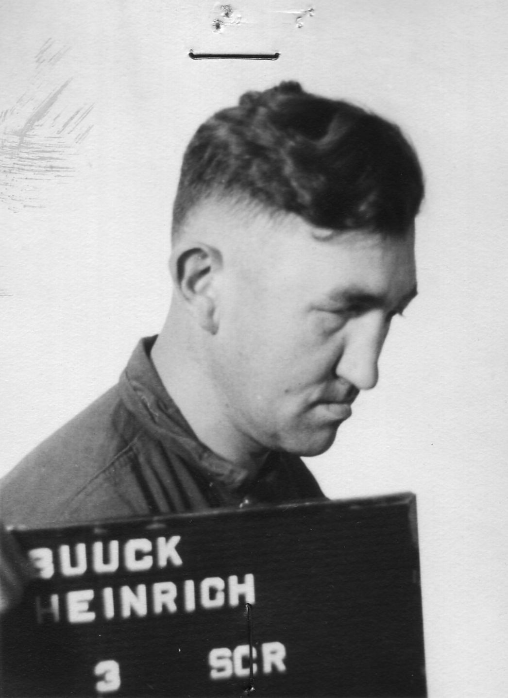 Heinrich Buuck als Angeklagter, 1947