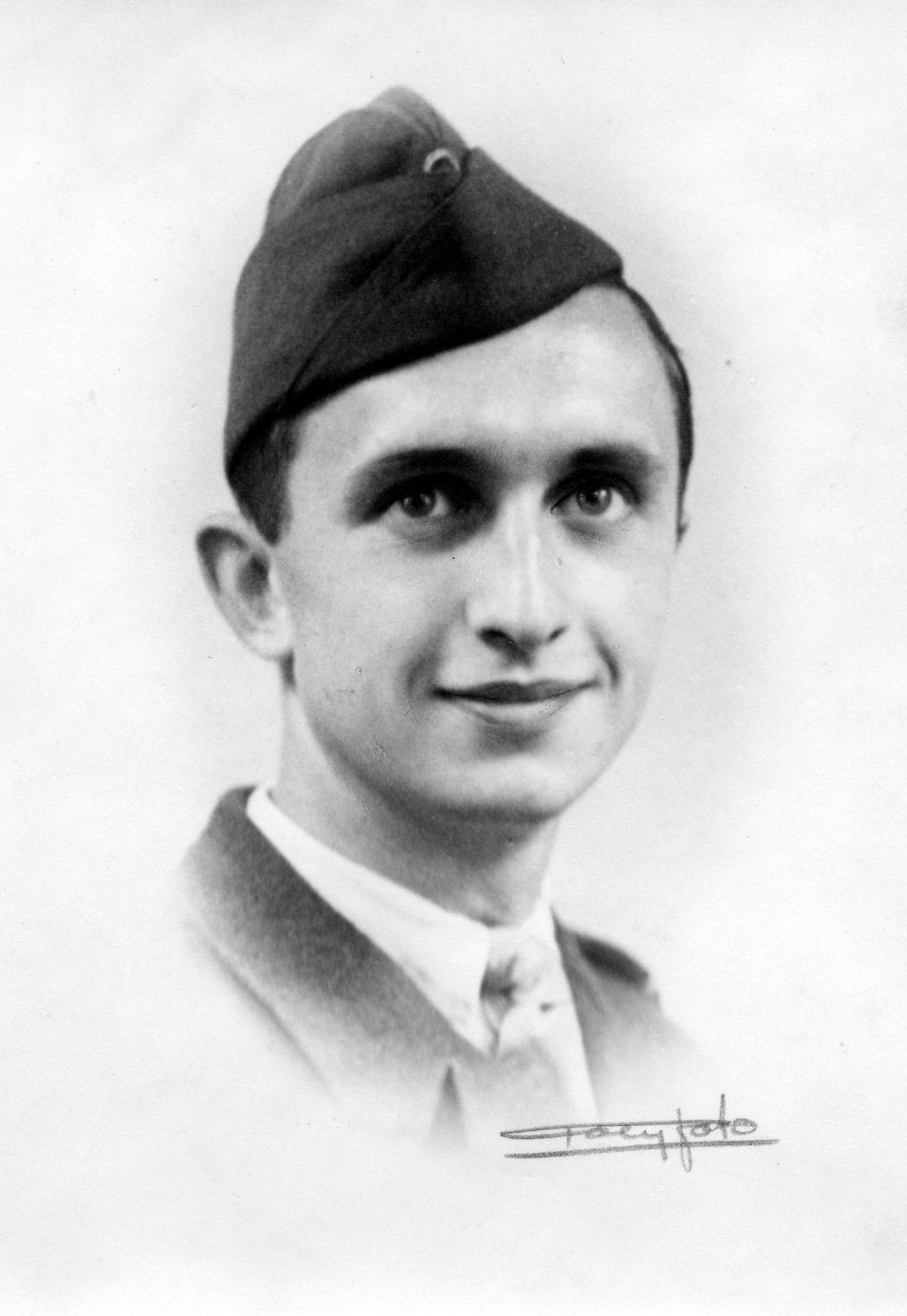 Claude Pot einige Monate nach seiner Rückkehr aus der Deportation, Ende 1945